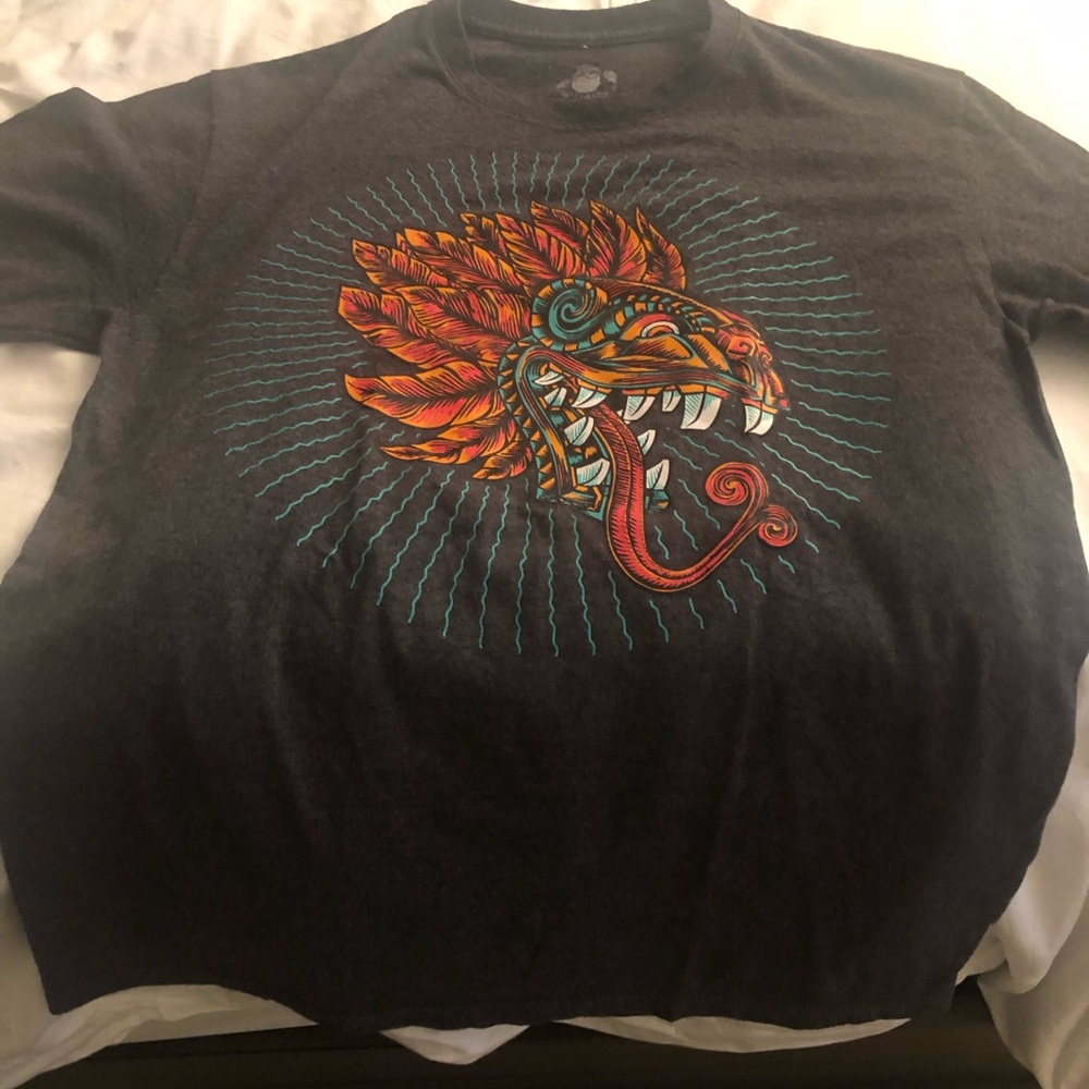 Mexican print 100% Cotton Shirt Like New, M